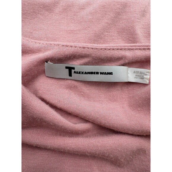 Alexander T Wang Knitted Bodycon Tank Dress Women's Small Pink Fitted Designer - Picture 4 of 8